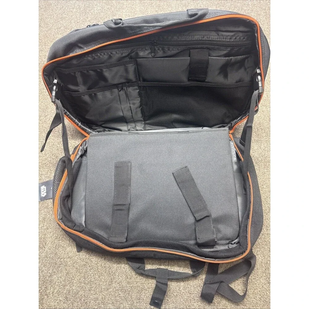 Star Wars Rebel Alliance Workspace Backpack - Heroes and Villains - NWT Rare